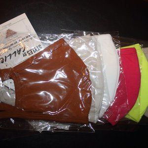 WASHABLE FILTER POCKET FACE MASKS